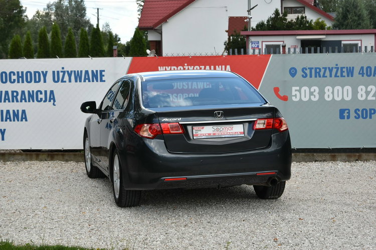 Honda Accord 2.0i-VTEC 156KM Manual X.2012r. Polski Salon Climatronic TEMPOMAT zdjęcie 16