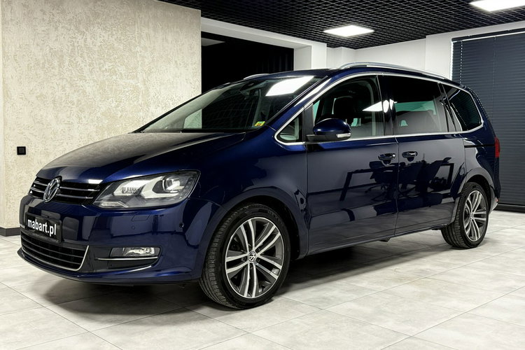 Volkswagen Sharan 2.0tdi170KM DSG Highline Exclusive kamera Skóry Webasto Bixenon zdjęcie 2