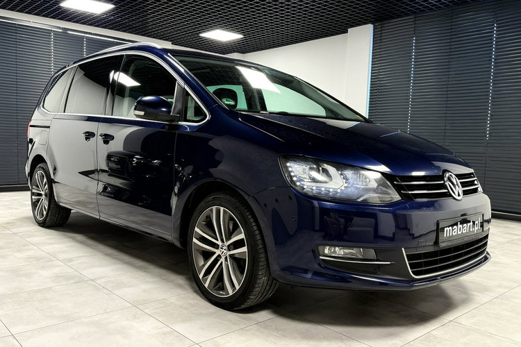 Volkswagen Sharan 2.0tdi170KM DSG Highline Exclusive kamera Skóry Webasto Bixenon zdjęcie 6
