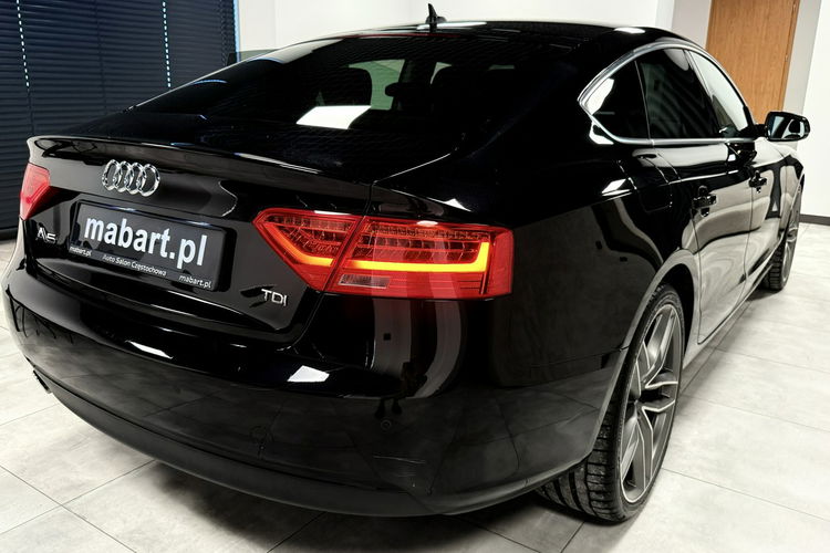 Audi A5 2.0TDI150KM DSG SPORTLINE Bi-Xenon Navi MMI+ HAK 20CAL LED zdjęcie 12