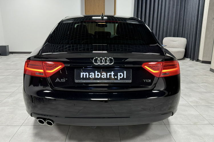 Audi A5 2.0TDI150KM DSG SPORTLINE Bi-Xenon Navi MMI+ HAK 20CAL LED zdjęcie 4
