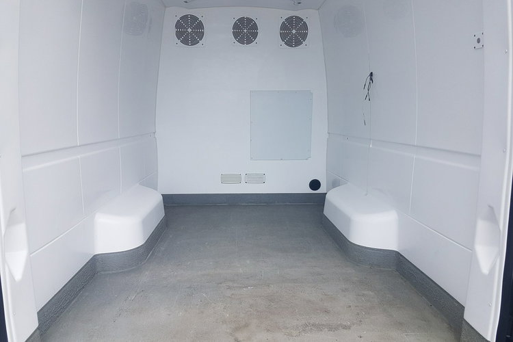 Mercedes Sprinter MAXI CHŁODNIA AGREGAT 2 KOMORY GRZANIE KLIMA IZOTERMA BLASZAK zdjęcie 25