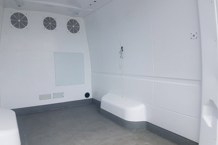 Mercedes Sprinter MAXI CHŁODNIA AGREGAT 2 KOMORY GRZANIE KLIMA IZOTERMA BLASZAK zdjęcie 26