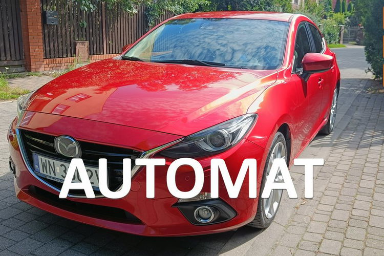 Mazda 3 2.0 Sports-Line, automat, skóra, ksenony, nawigacja, kamera, bezwypadkowy zdjęcie 1