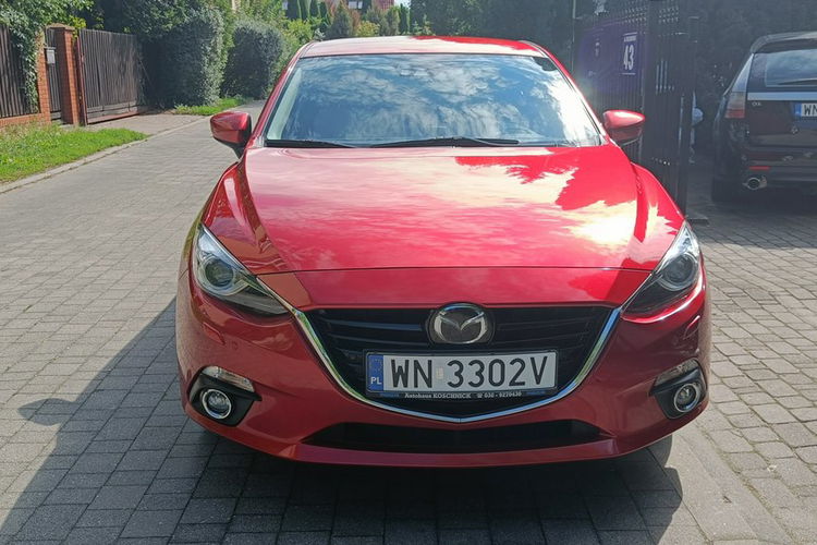 Mazda 3 2.0 Sports-Line, automat, skóra, ksenony, nawigacja, kamera, bezwypadkowy zdjęcie 13