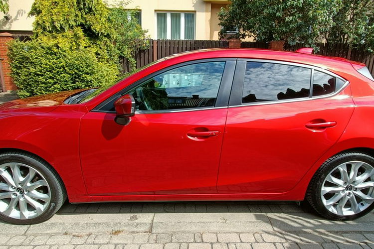 Mazda 3 2.0 Sports-Line, automat, skóra, ksenony, nawigacja, kamera, bezwypadkowy zdjęcie 2