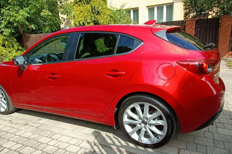 Mazda 3 2.0 Sports-Line, automat, skóra, ksenony, nawigacja, kamera, bezwypadkowy zdjęcie 3