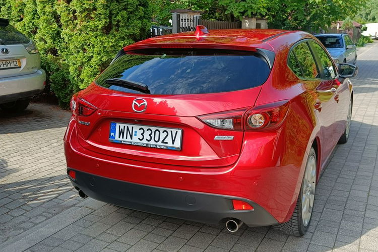 Mazda 3 2.0 Sports-Line, automat, skóra, ksenony, nawigacja, kamera, bezwypadkowy zdjęcie 6