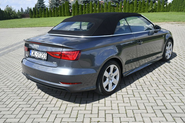 Audi A3 1.6tdi Cabrio, S-line.SKóry.Xenony.Drive Select.Navigacja.Parktronic.OK zdjęcie 12