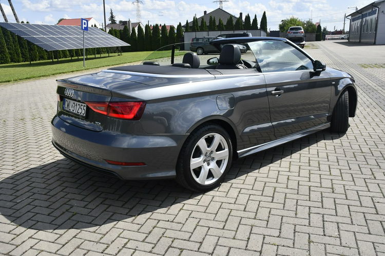 Audi A3 1.6tdi Cabrio, S-line.SKóry.Xenony.Drive Select.Navigacja.Parktronic.OK zdjęcie 13