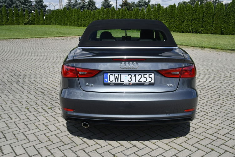Audi A3 1.6tdi Cabrio, S-line.SKóry.Xenony.Drive Select.Navigacja.Parktronic.OK zdjęcie 14