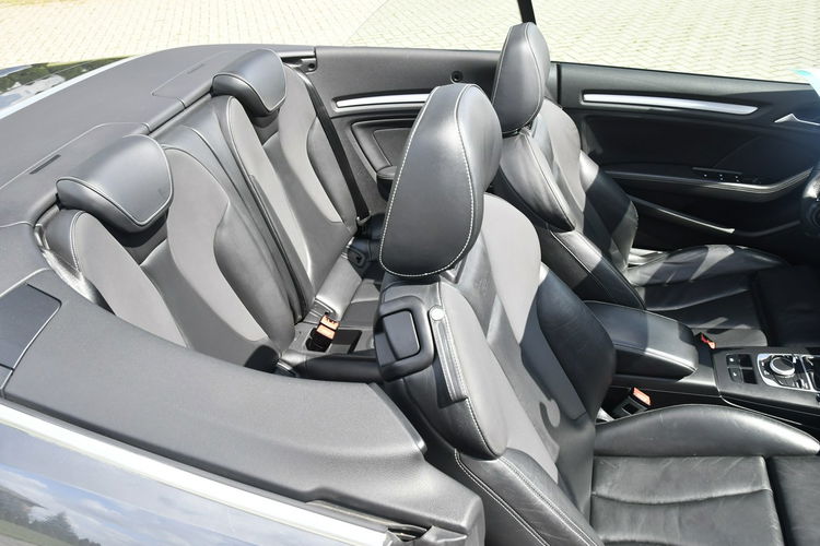 Audi A3 1.6tdi Cabrio, S-line.SKóry.Xenony.Drive Select.Navigacja.Parktronic.OK zdjęcie 26