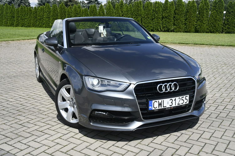 Audi A3 1.6tdi Cabrio, S-line.SKóry.Xenony.Drive Select.Navigacja.Parktronic.OK zdjęcie 5