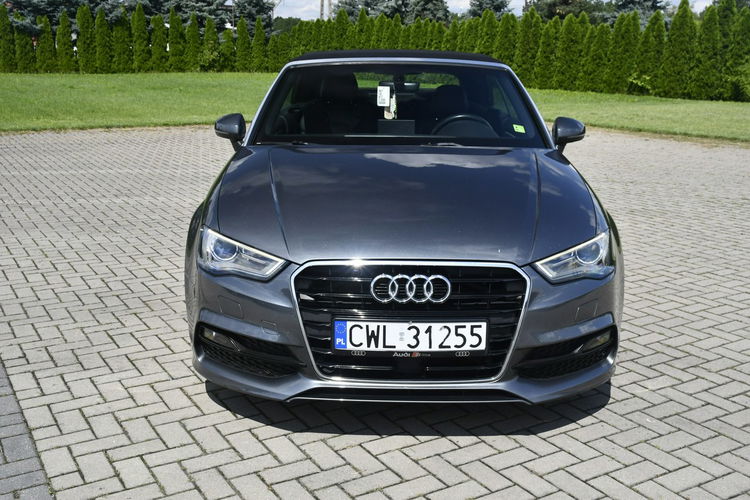 Audi A3 1.6tdi Cabrio, S-line.SKóry.Xenony.Drive Select.Navigacja.Parktronic.OK zdjęcie 6