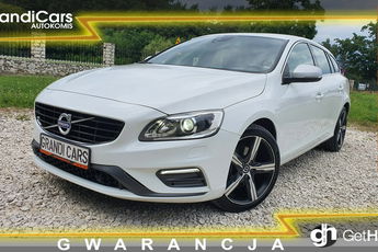 Volvo V60 2.0 D4 190KM # rDesign # Automat # NAVI # BiXenon # Skóra # Alkantara