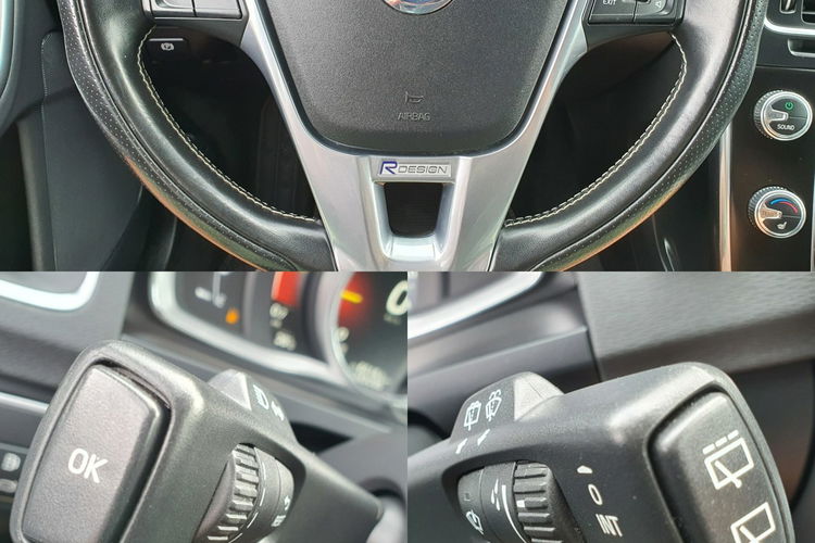 Volvo V60 2.0 D4 190KM # rDesign # Automat # NAVI # BiXenon # Skóra # Alkantara zdjęcie 18
