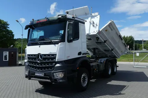 Mercedes AROCS 2651 / 6x4 / MEILLER 3 STR / HYDROBURTA / WYWROTKA /