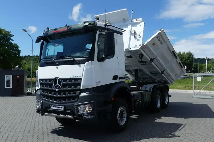 Mercedes AROCS 2651 / 6x4 / MEILLER 3 STR / HYDROBURTA / WYWROTKA / zdjęcie 1