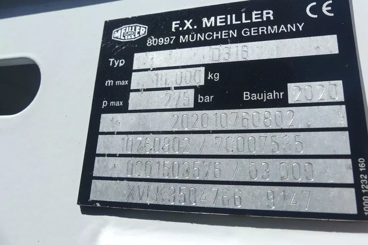 Mercedes AROCS 2651 / 6x4 / MEILLER 3 STR / HYDROBURTA / WYWROTKA / zdjęcie 21