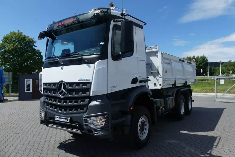 Mercedes AROCS 2651 / 6x4 / MEILLER 3 STR / HYDROBURTA / WYWROTKA / zdjęcie 4