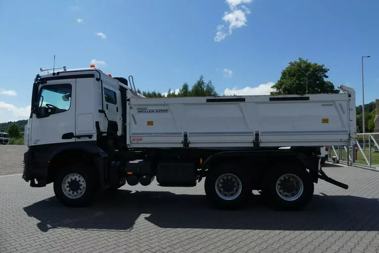 Mercedes AROCS 2651 / 6x4 / MEILLER 3 STR / HYDROBURTA / WYWROTKA / zdjęcie 6