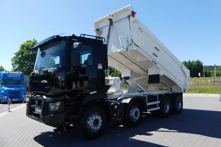 Renault C480 SILNIK 13L / 8x4 / WYWROTKA / HYDRAULICZNA TYLNA KLAPA / zdjęcie 2