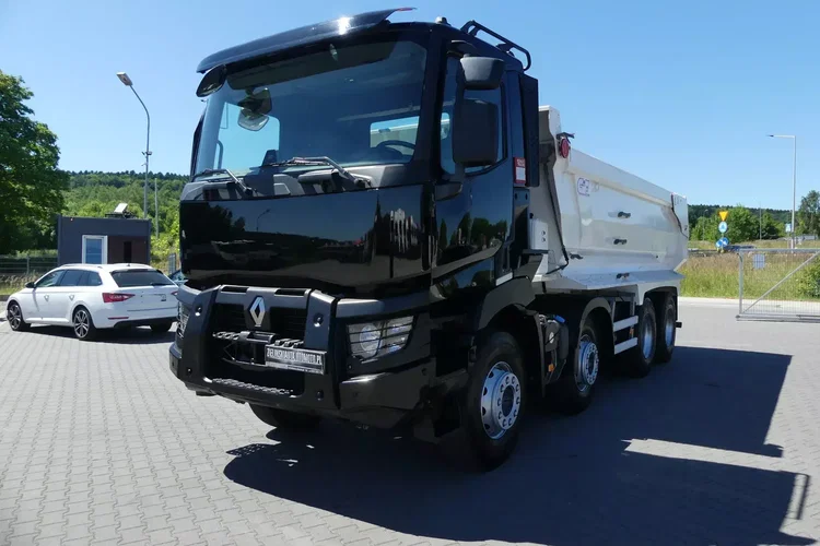 Renault C480 SILNIK 13L / 8x4 / WYWROTKA / HYDRAULICZNA TYLNA KLAPA / zdjęcie 5