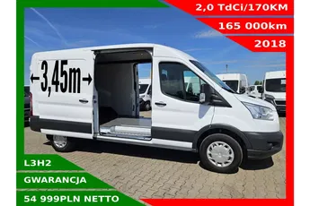 Ford transit L3H2 54999zł NETTO 2.0TdCi/170KM