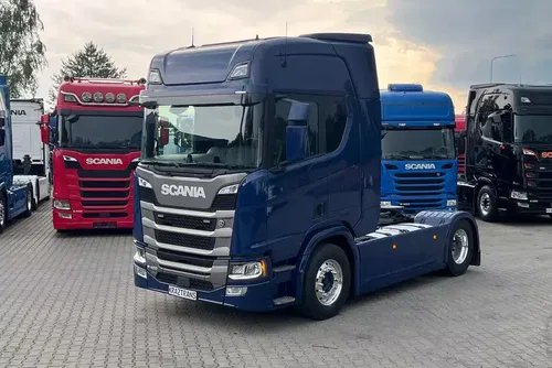 Scania R450 z Niemiec po kontrakcie 2019 4000Tkm ASO udokumentowany FULL LED nawigacja premium