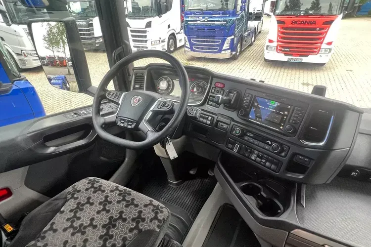 Scania R500 2020 cała na poduszce z hydrauliką z Niemiec kontrakt serwisowy ASO zdjęcie 14