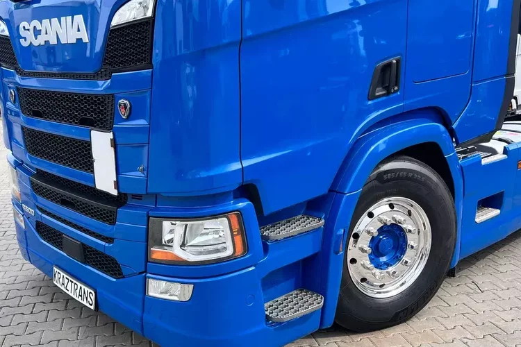 Scania R500 2020 cała na poduszce z hydrauliką z Niemiec kontrakt serwisowy ASO zdjęcie 25