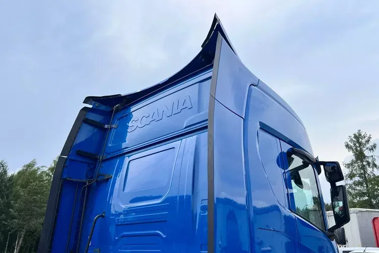 Scania R500 2020 cała na poduszce z hydrauliką z Niemiec kontrakt serwisowy ASO zdjęcie 30