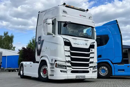 Scania S730 FULL OPCJA z Niemiec idealny stan ASO kontrakt Scania 2019/20
