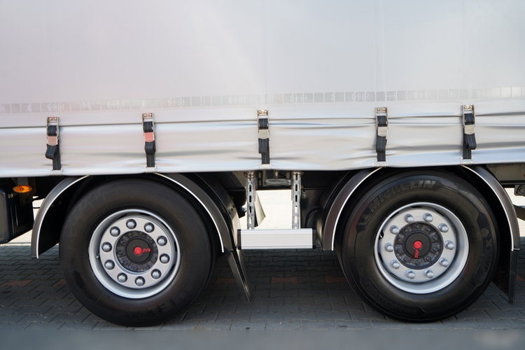 Scania R 450 / ZESTAW TANDEM 120 M3 / PRZEJAZDOWY / OŚ SKRĘTNA PODNOSZONA / 2022 ROK /  FRUEHAUF / PO ZŁOTYM KONTRAKCIE SERWISOWYM  zdjęcie 39