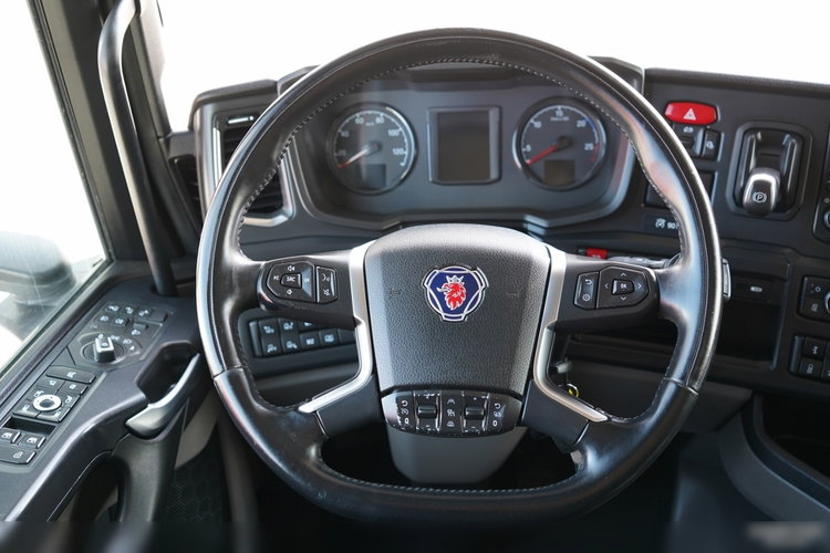 Scania R 450 / ZESTAW TANDEM 120 M3 / PRZEJAZDOWY / OŚ SKRĘTNA PODNOSZONA / 2022 ROK /  FRUEHAUF / PO ZŁOTYM KONTRAKCIE SERWISOWYM  zdjęcie 48