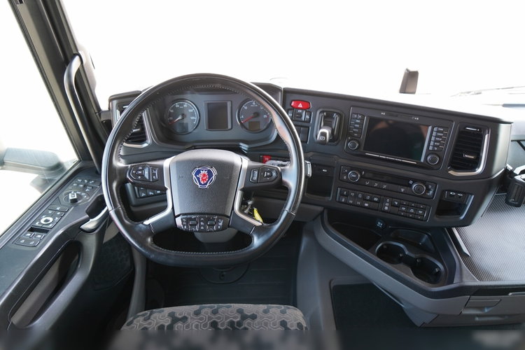 Scania R 450 / ZESTAW TANDEM 120 M3 / PRZEJAZDOWY / OŚ SKRĘTNA PODNOSZONA / 2022 ROK /  FRUEHAUF / PO ZŁOTYM KONTRAKCIE SERWISOWYM  zdjęcie 49