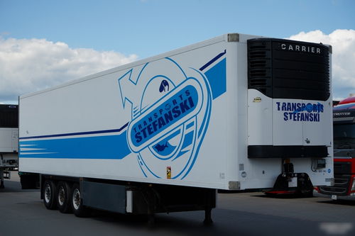 Lamberet / CHŁODNIA / CARRIER MAXIMA 1300 / KOSZ NA PALETY / 2005 ROK