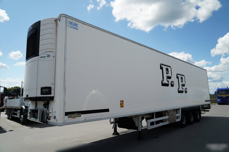 CHEREAU / CHŁODNIA / CARRIER VECTOR 1950MT / DOPPELSTOCK / MULTITEMPERATURA / 2 OSIE PODNOSZONE / SAF / SPROWADZONA zdjęcie 2