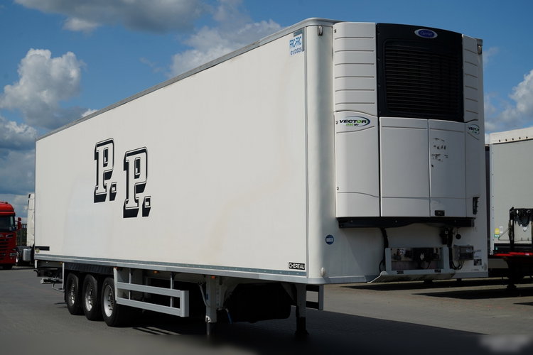 CHEREAU / CHŁODNIA / CARRIER VECTOR 1950MT / DOPPELSTOCK / MULTITEMPERATURA / 2 OSIE PODNOSZONE / SAF / SPROWADZONA zdjęcie 8