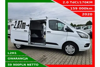 Ford transit-custom L2H1 59900zł NETTO 2.0TdCi/170KM