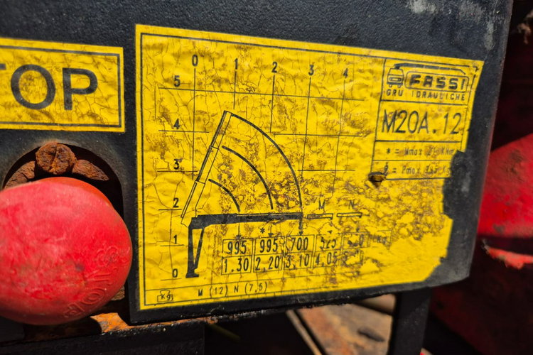 FL210 4X2 HDS FASSI Volvo FL 210 4X2 / SKRZYNIA / HDS FASSI 1T / NISKI PRZEBIEG / SUPER ST zdjęcie 40