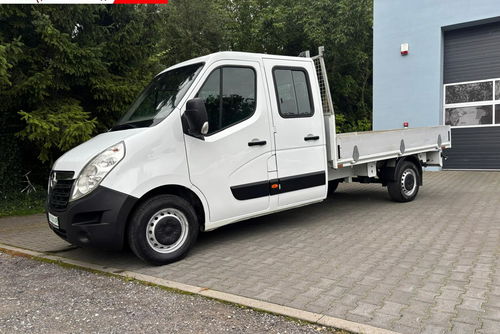 Opel Movano 2.3 130KM 2012 139 tys. km Brygadówka 7osobowy Skrzynia Webasto