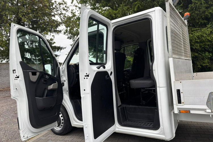 Opel Movano 2.3 130KM 2012 139 tys. km Brygadówka 7osobowy Skrzynia Webasto zdjęcie 7