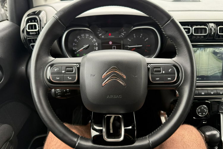 Citroen C3 Aircross 1.2 T 110km Stan BDB Max Wyposażenie Kamery Skóry Led Gwarancja zdjęcie 24