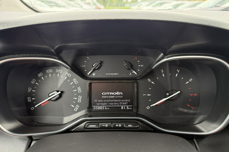 Citroen C3 Aircross 1.2 T 110km Stan BDB Max Wyposażenie Kamery Skóry Led Gwarancja zdjęcie 27