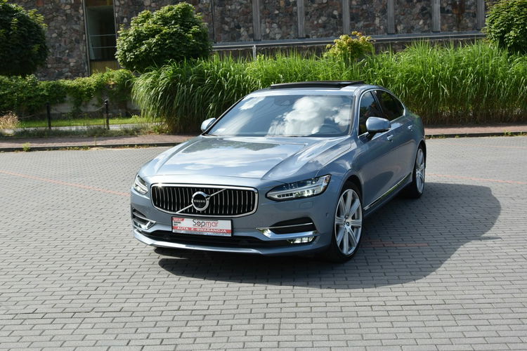 Volvo S90 AWD 2.0 T6 310KM Inscription LONG 2018r. LED Skóra Kamera Bogata opcja zdjęcie 4