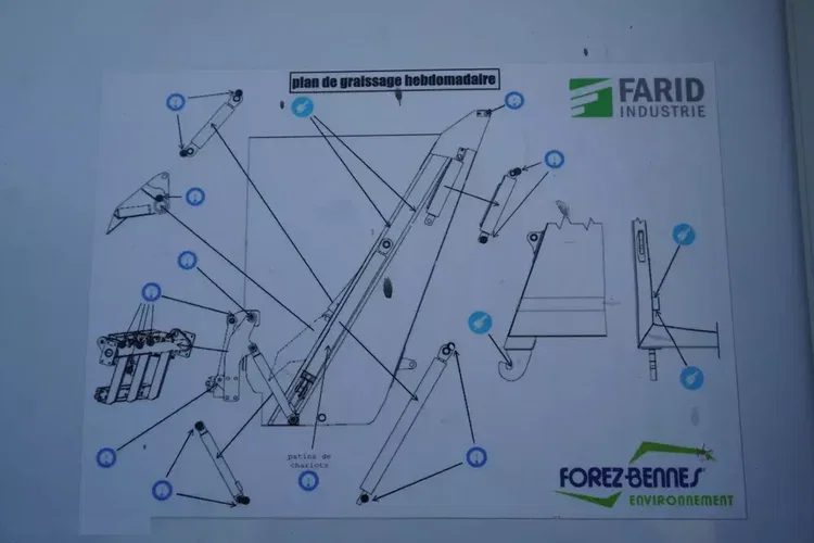 Mercedes Antos 3240 8x2 / HDS Tajfun 5 t / Zabudowa Śmieciarka Farid Industries / 3 osie skrętne zdjęcie 16