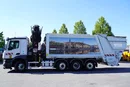 Mercedes Antos 3240 8x2 / HDS Tajfun 5 t / Zabudowa Śmieciarka Farid Industries / 3 osie skrętne zdjęcie 4