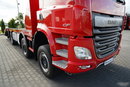 DAF CF 480 / 8x2 / LAWETA / PLATFORMA / NAJAZDY HYDRAULICZNE / WYCIĄGARKA / OŚ SKRĘTNA I PODNOSZONA  / EURO 6 zdjęcie 11