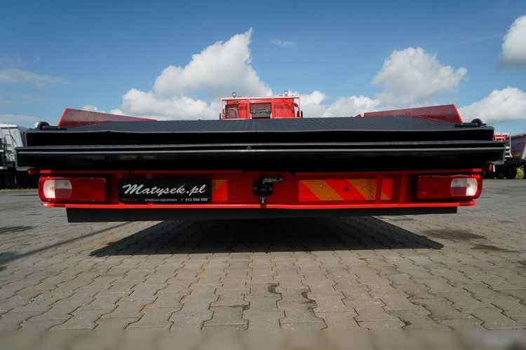 DAF CF 480 / 8x2 / LAWETA / PLATFORMA / NAJAZDY HYDRAULICZNE / WYCIĄGARKA / OŚ SKRĘTNA I PODNOSZONA  / EURO 6 zdjęcie 18